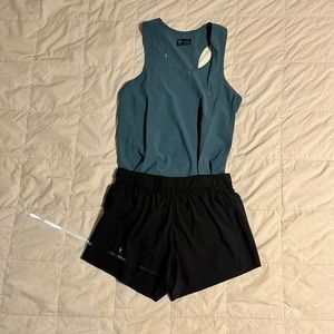 Small Janji Multi-vent 3” short in black